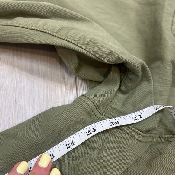 Torrid Pants Womens 18 Plus Olive Green Crop Aviator Skinny Twill High Olivine - Picture 11 of 12